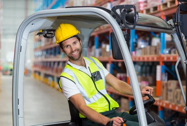 Obowiązki operatora wózka widłowego w Niemczech