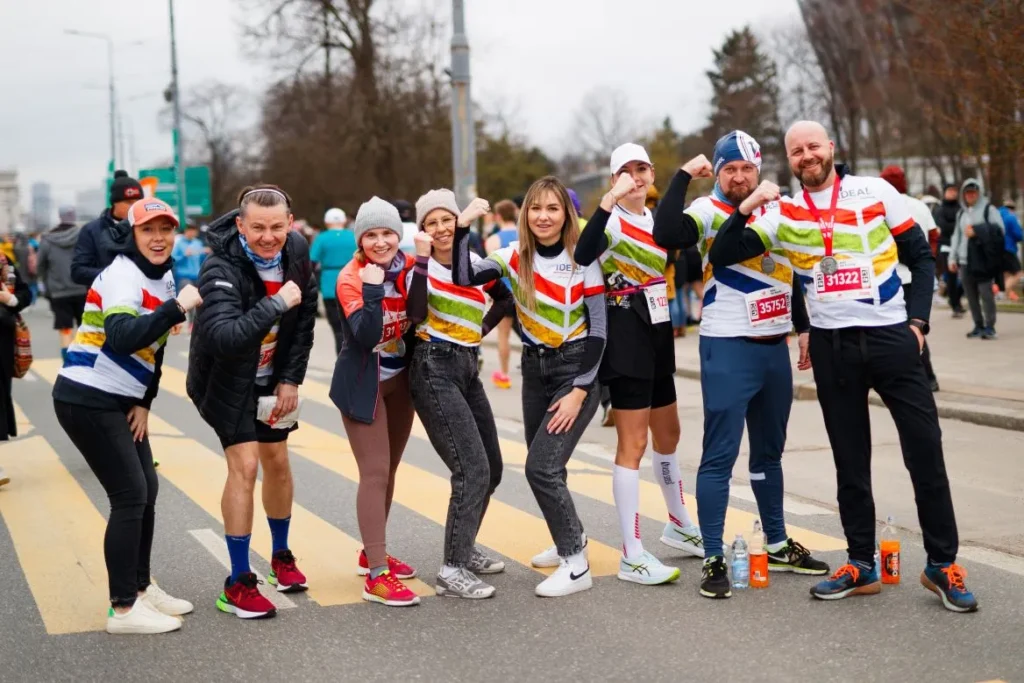 Drużyna IDEAL na 18. Półmaratonie Warszawskim